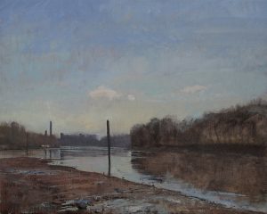 Strand on the Green - oil painting by Roy Connelly